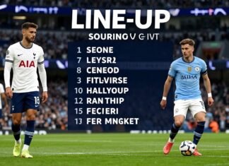 Tottenham vs Man City: Confirmed Lineups for Saturday Clash