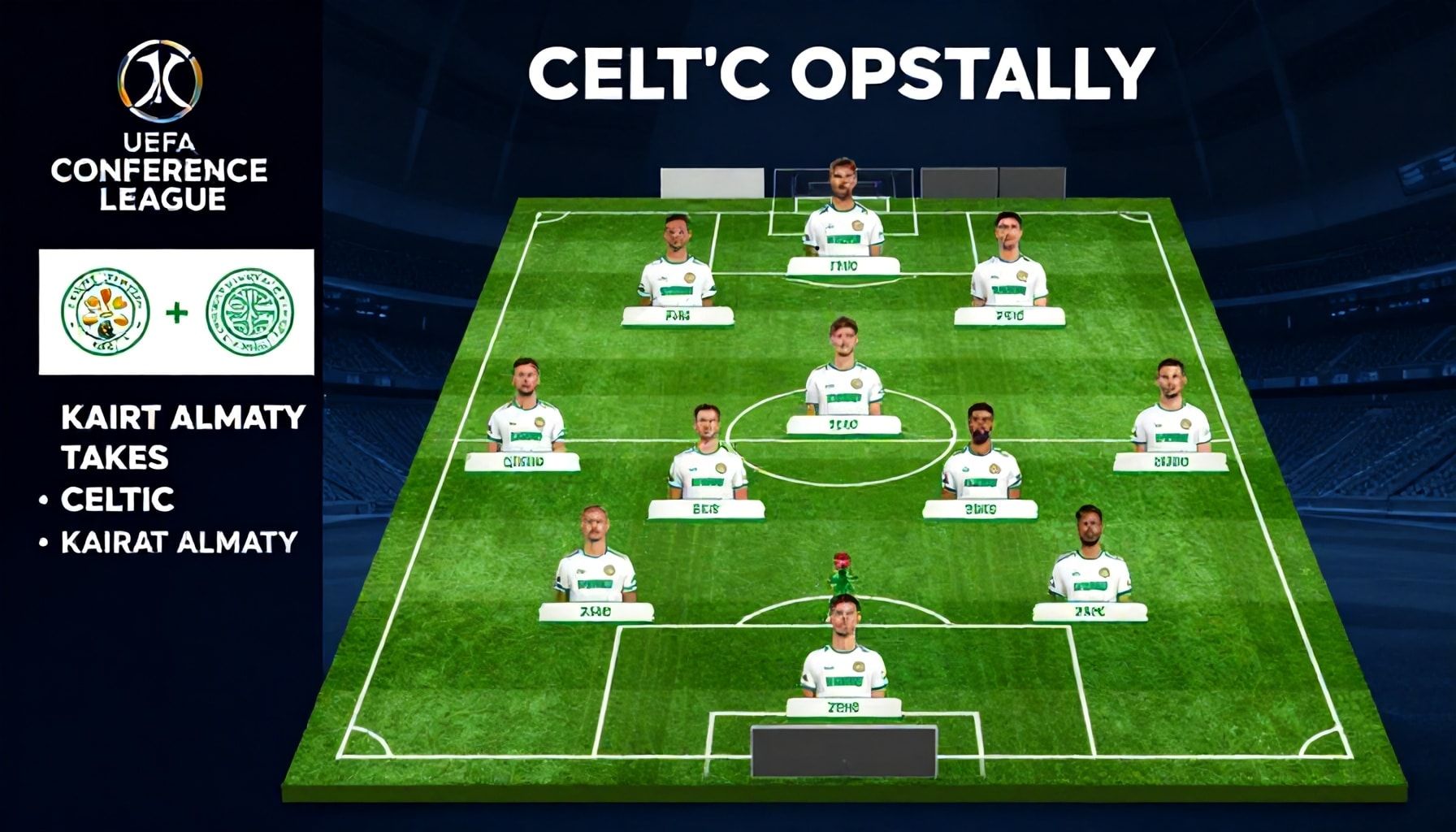 UEFA Conference League Showdown: Kairat Almaty Takes on Celtic