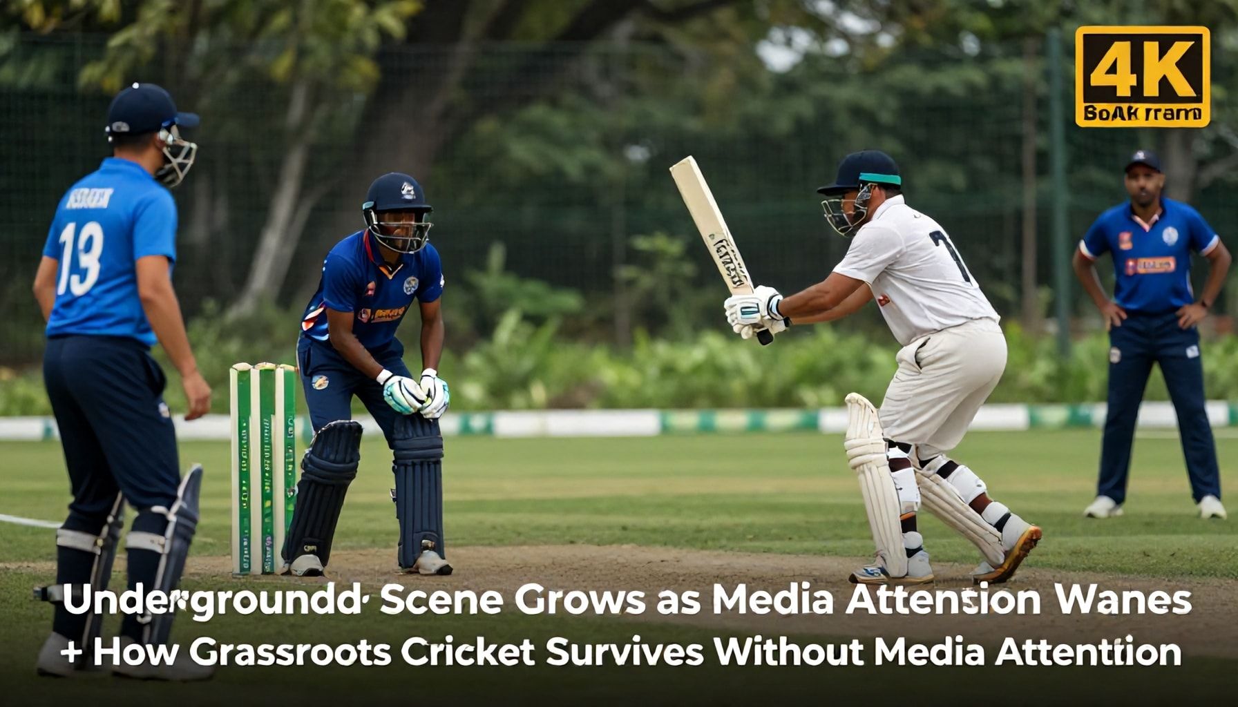 Underground Cricket Scene Grows as Media Attention Wanes