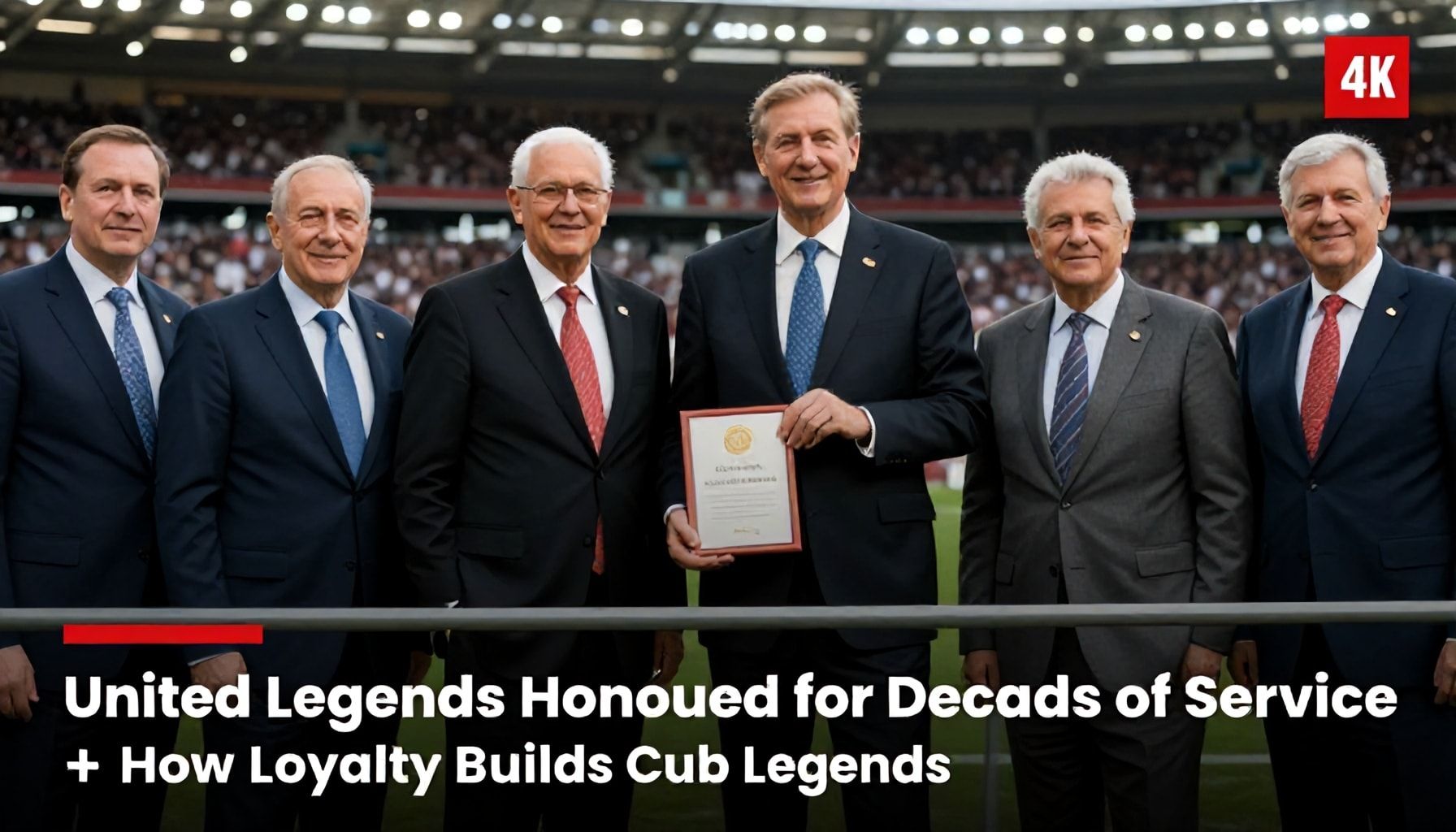 United Legends Honoured for Decades of Service