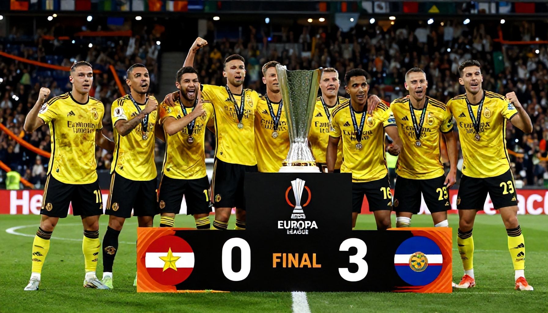 United Secures Europa League Title in Dramatic Final