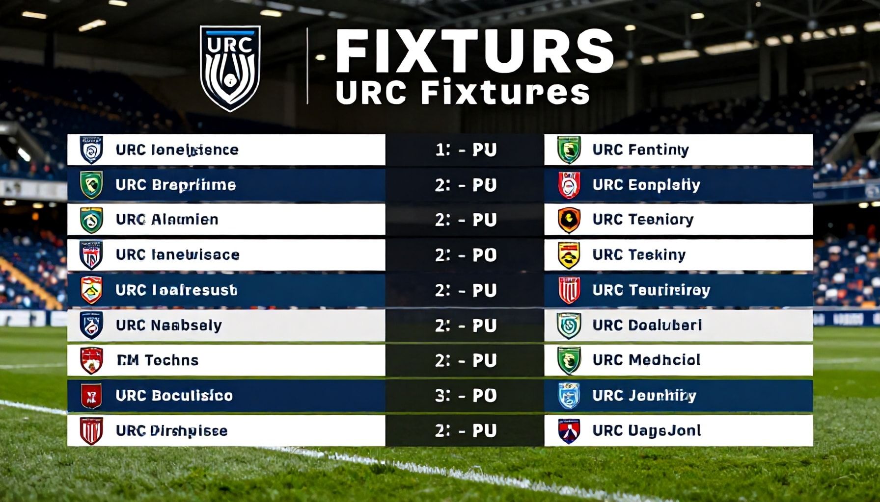 URC Fixtures Unveiled: Teams Know Opponents for 2023 Season