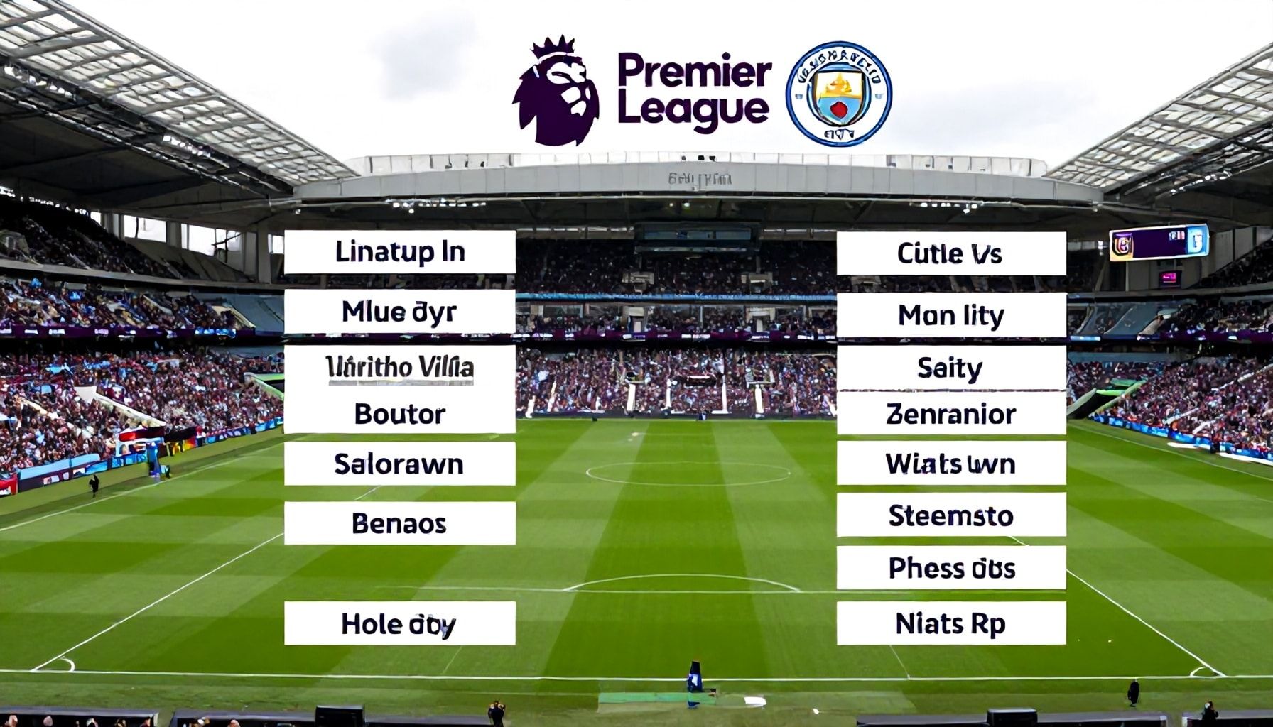 Villa and City set for Premier League showdown