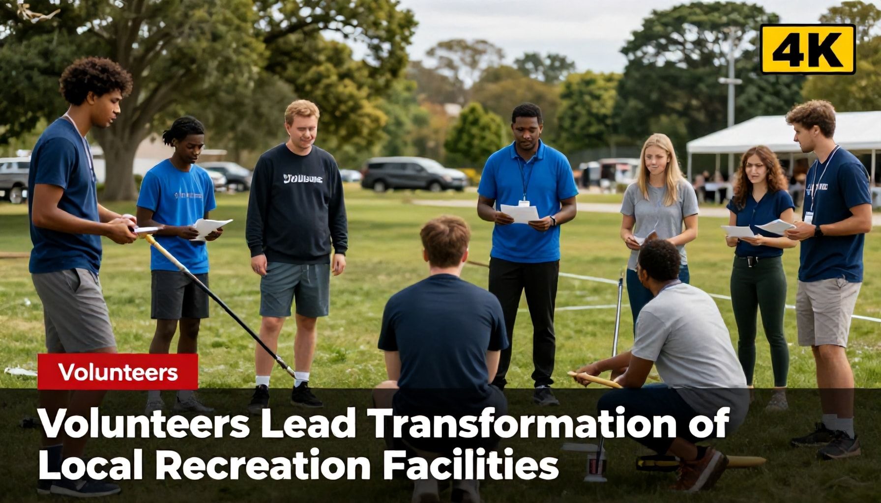 Volunteers Lead Transformation of Local Recreation Facilities