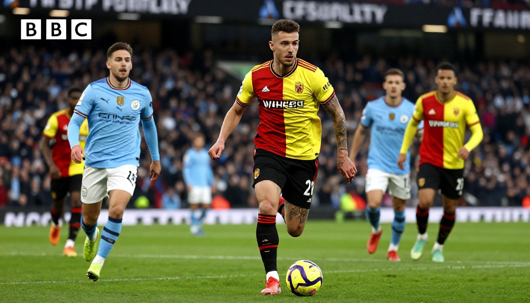 Watford's Resilient Efforts Fall Short Against Dominant City
