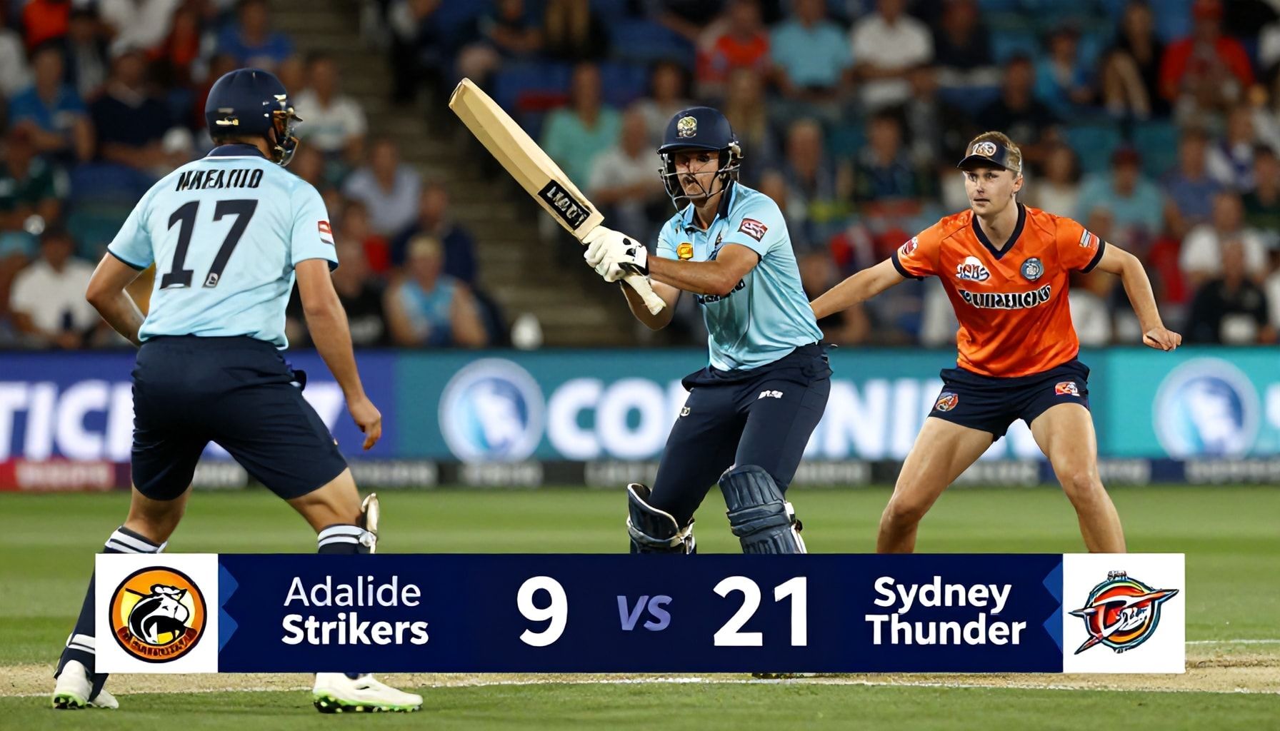 WBBL Showdown Sees Adelaide Strikers Dominate Sydney Thunder