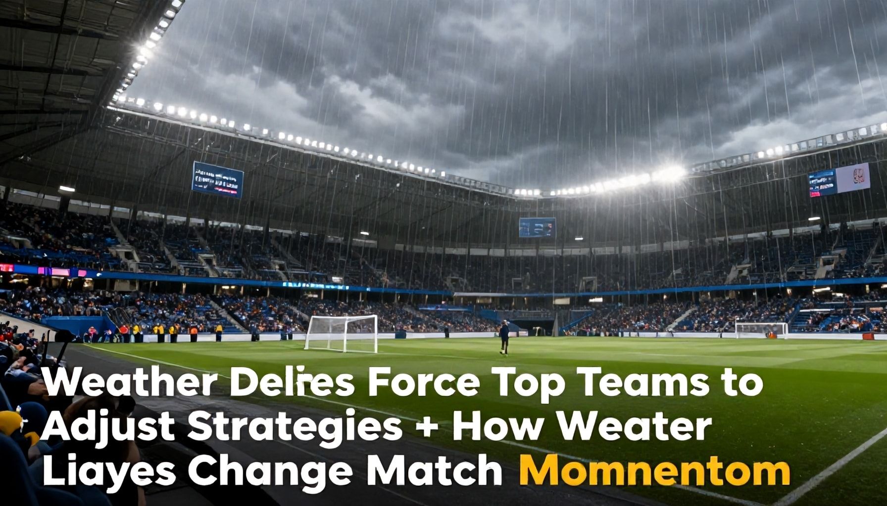 Weather Delays Force Top Teams to Adjust Strategies