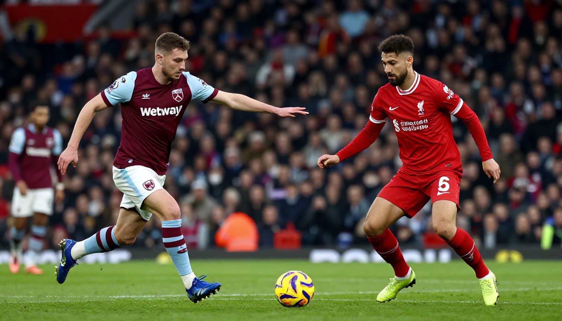 West Ham United and Liverpool FC collide in a crucial Premier League showdown