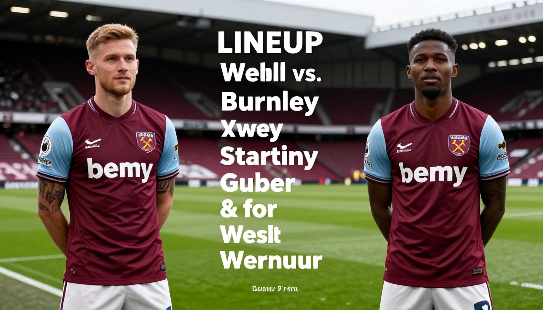West Ham Unveils Strong Starting XI for Burnley Showdown