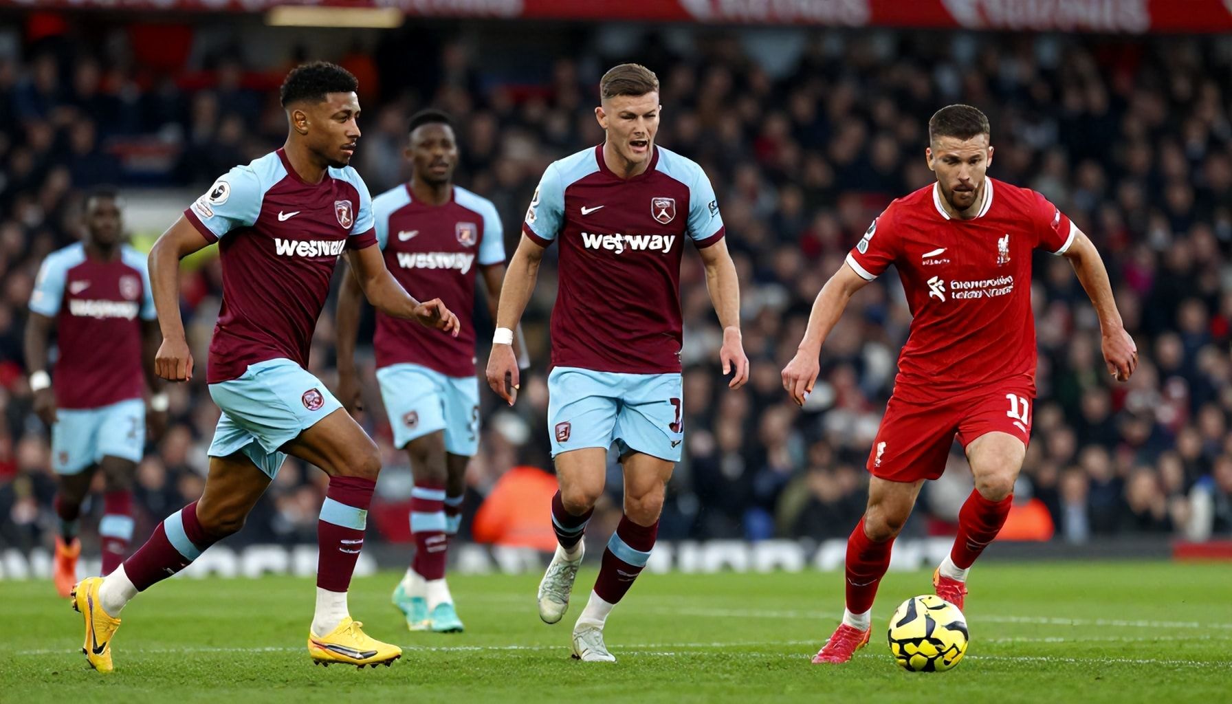West Ham's defensive resilience faces stern test against Liverpool's attacking firepower