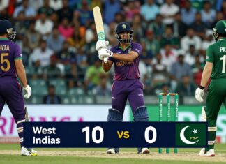 West Indies Defeat Pakistan by 10 Wickets in Thrilling Clash