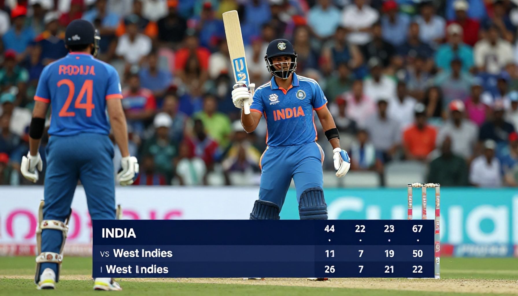 West Indies Fightback Comes Up Short Against India