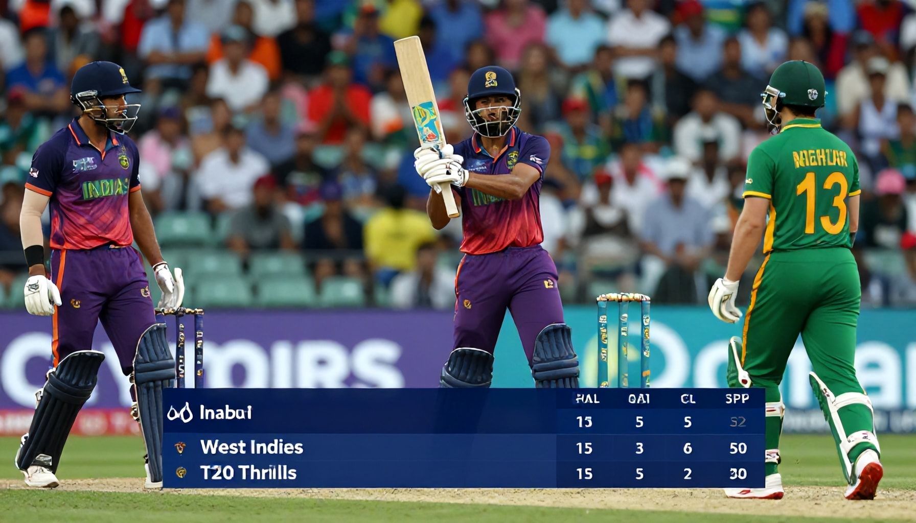 West Indies Secure Narrow Victory Over South Africa in T20 Thriller