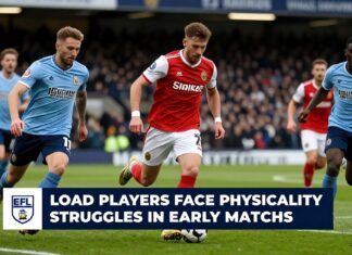 EFL Loan Players Face Physicality Struggles in Early Matches