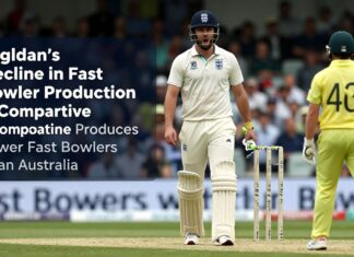England’s Decline in Fast Bowler Production: A Comparative Analysis with Australia