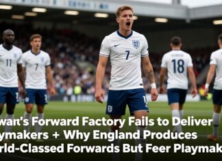 England’s Forward Factory Fails to Deliver Playmakers