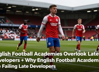 English Football Academies Overlook Late Developers