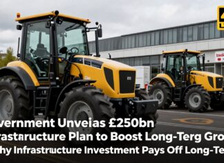 Government Unveils £250bn Infrastructure Plan to Boost Long-Term Growth