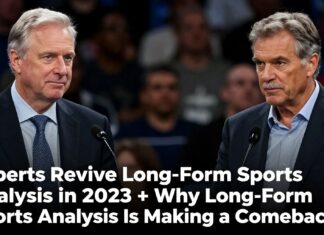 Experts Revive Long-Form Sports Analysis in 2023