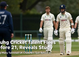 UK’s Young Cricket Talent Flees Before 21, Reveals Study