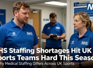 NHS Staffing Shortages Hit UK Sports Teams Hard This Season