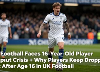 UK Football Faces 16-Year-Old Player Dropout Crisis