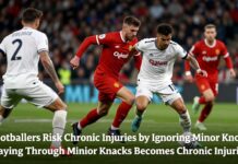 Footballers Risk Chronic Injuries by Ignoring Minor Knocks