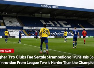 League Two Clubs Face Tougher Promotion Battle Than Championship Rivals This Season