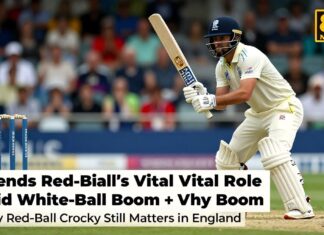 England Defends Red-Ball Cricket’s Vital Role Amid White-Ball Boom