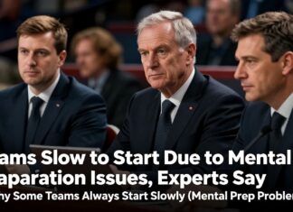 Teams Slow to Start Due to Mental Preparation Issues, Experts Say