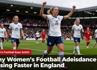 English Women’s Football Attendance Soars in 2023