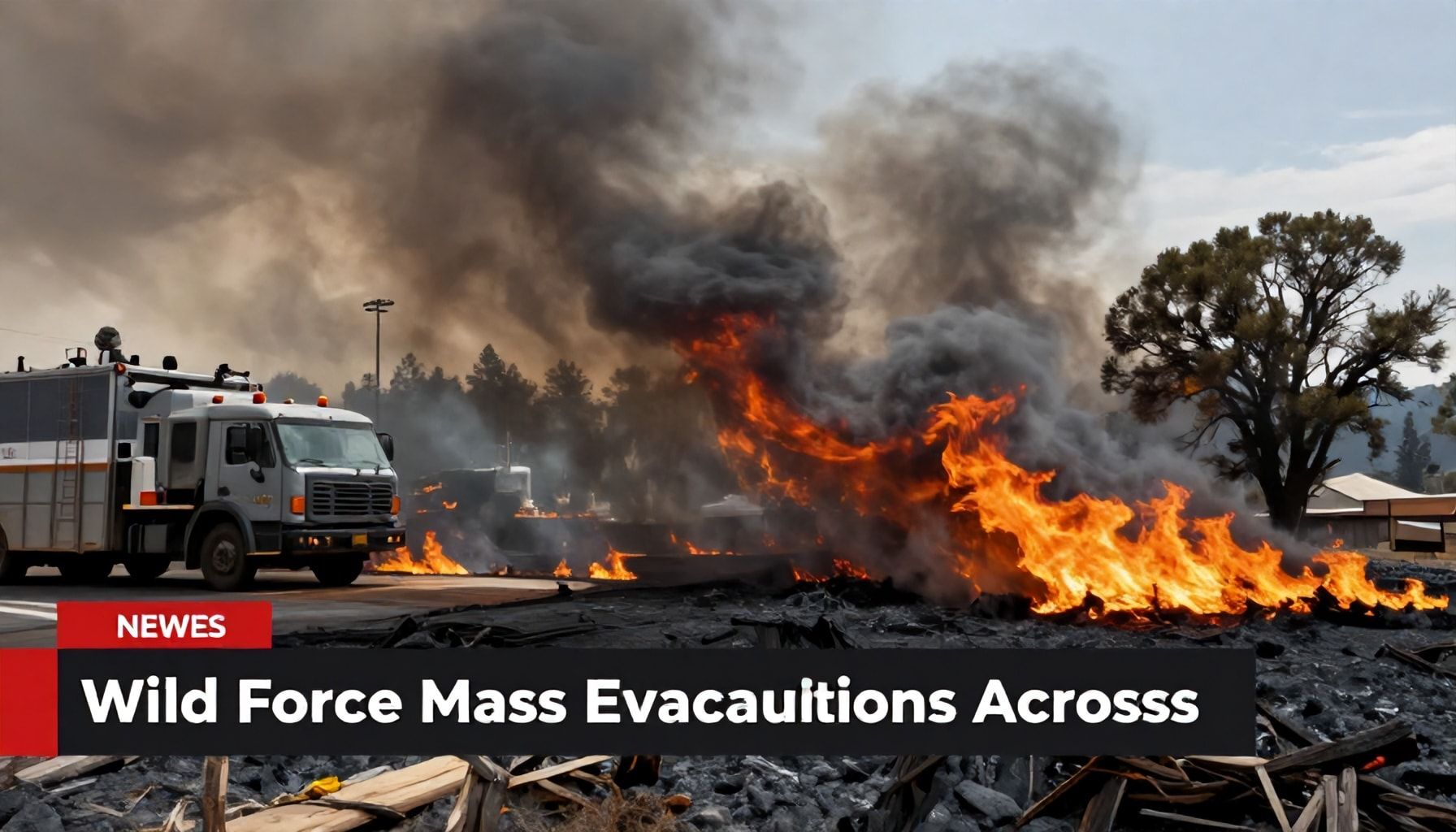 Wildfires Force Mass Evacuations Across California