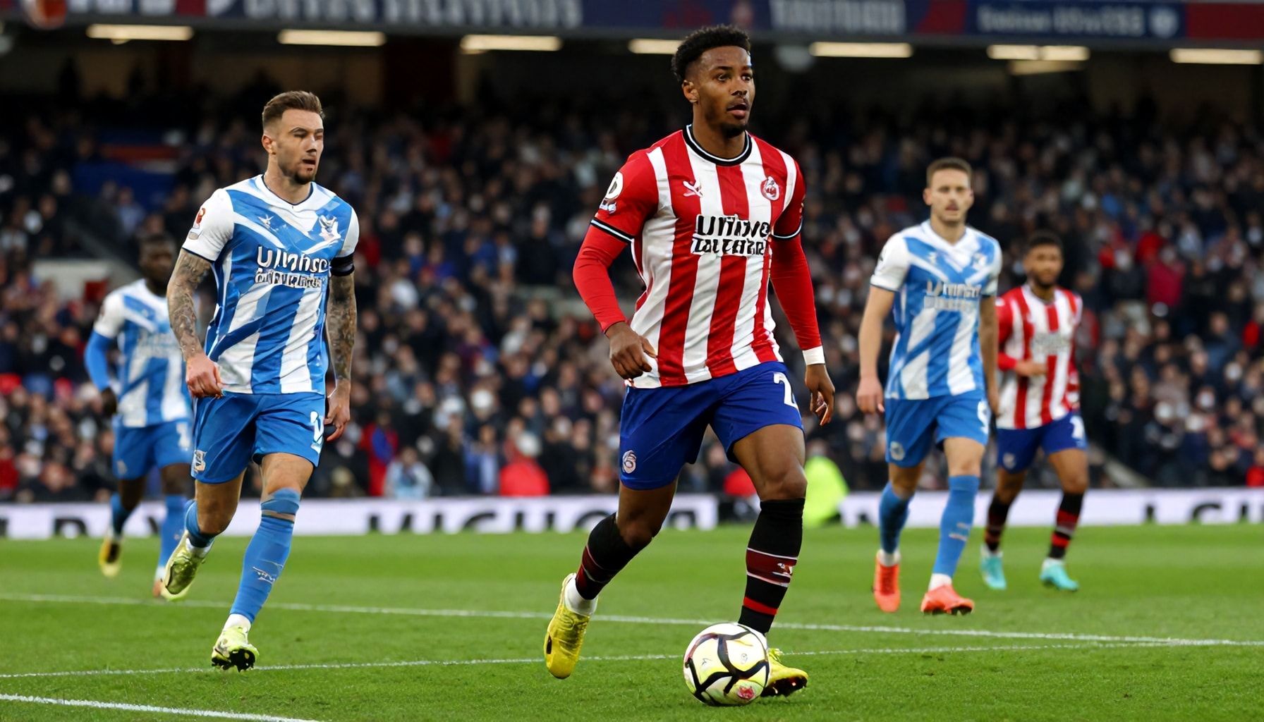 Wilfried Zaha Leads Palace Attack as Brentford Unveil Strong Starting Eleven