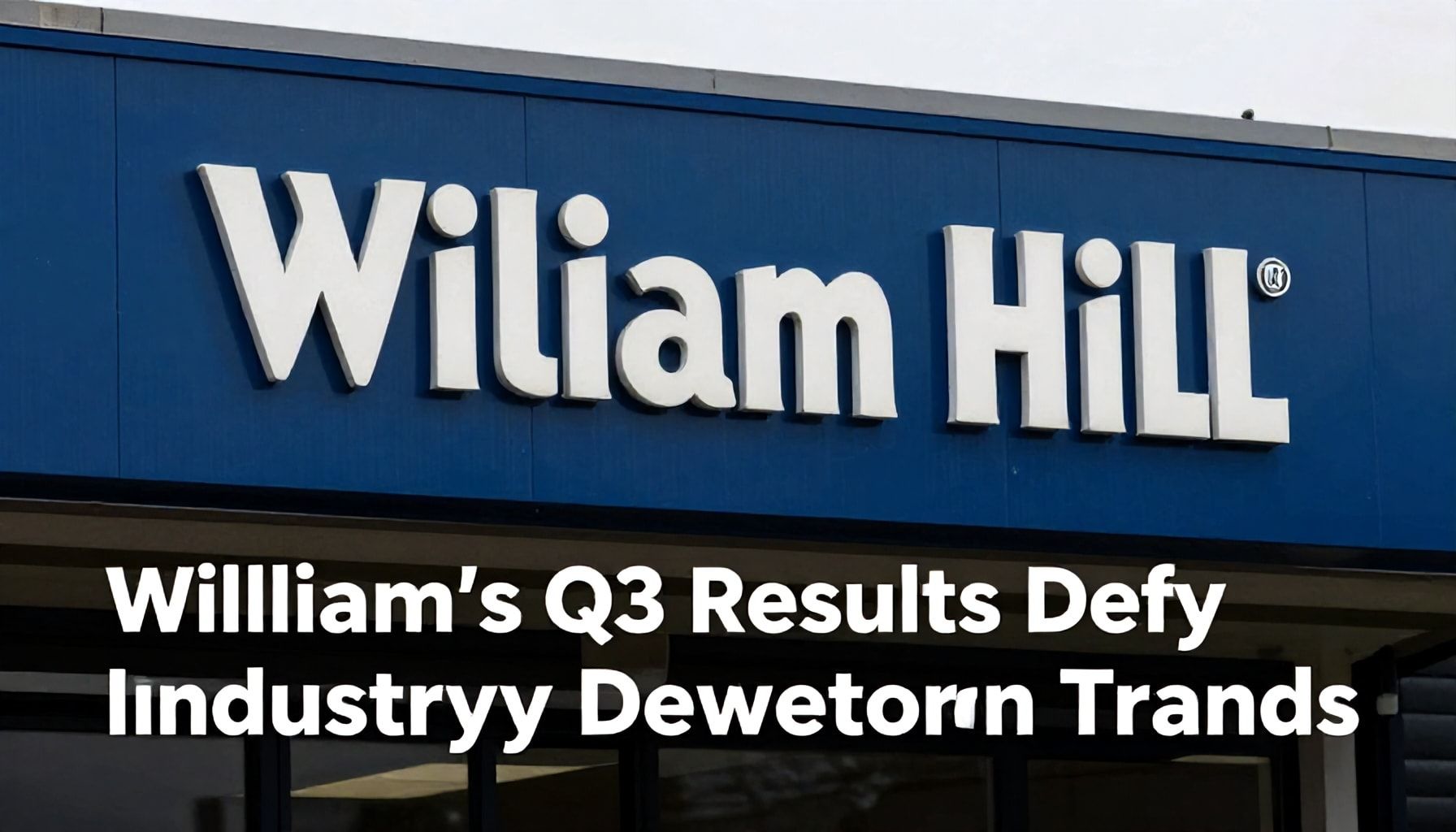William Hill's Q3 Results Defy Industry Downturn Trends