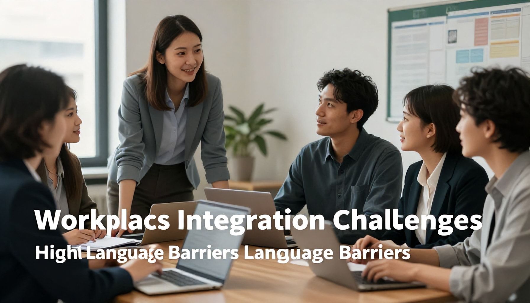Workplace Integration Challenges Highlighted by Language Barriers