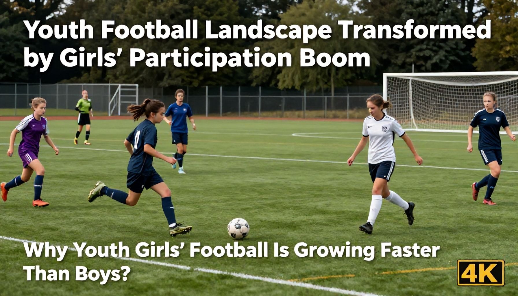 Youth Football Landscape Transformed by Girls' Participation Boom