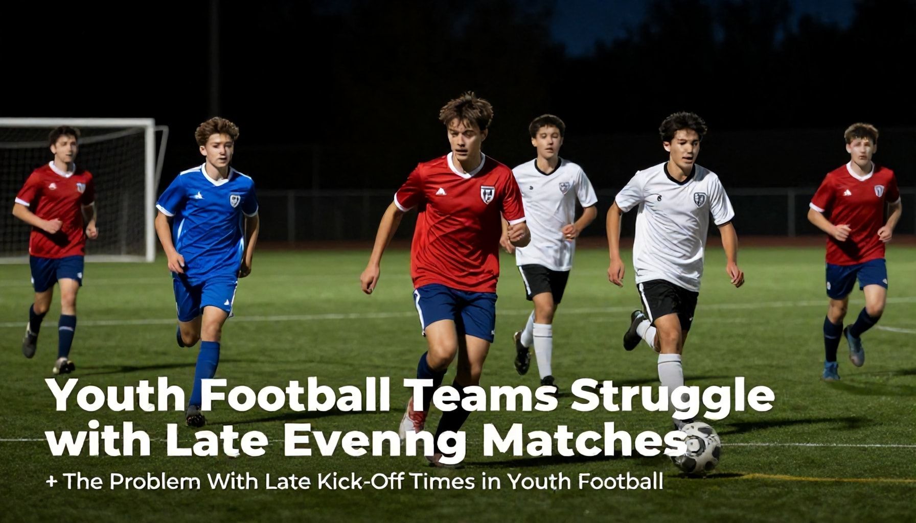 Youth Football Teams Struggle with Late Evening Matches
