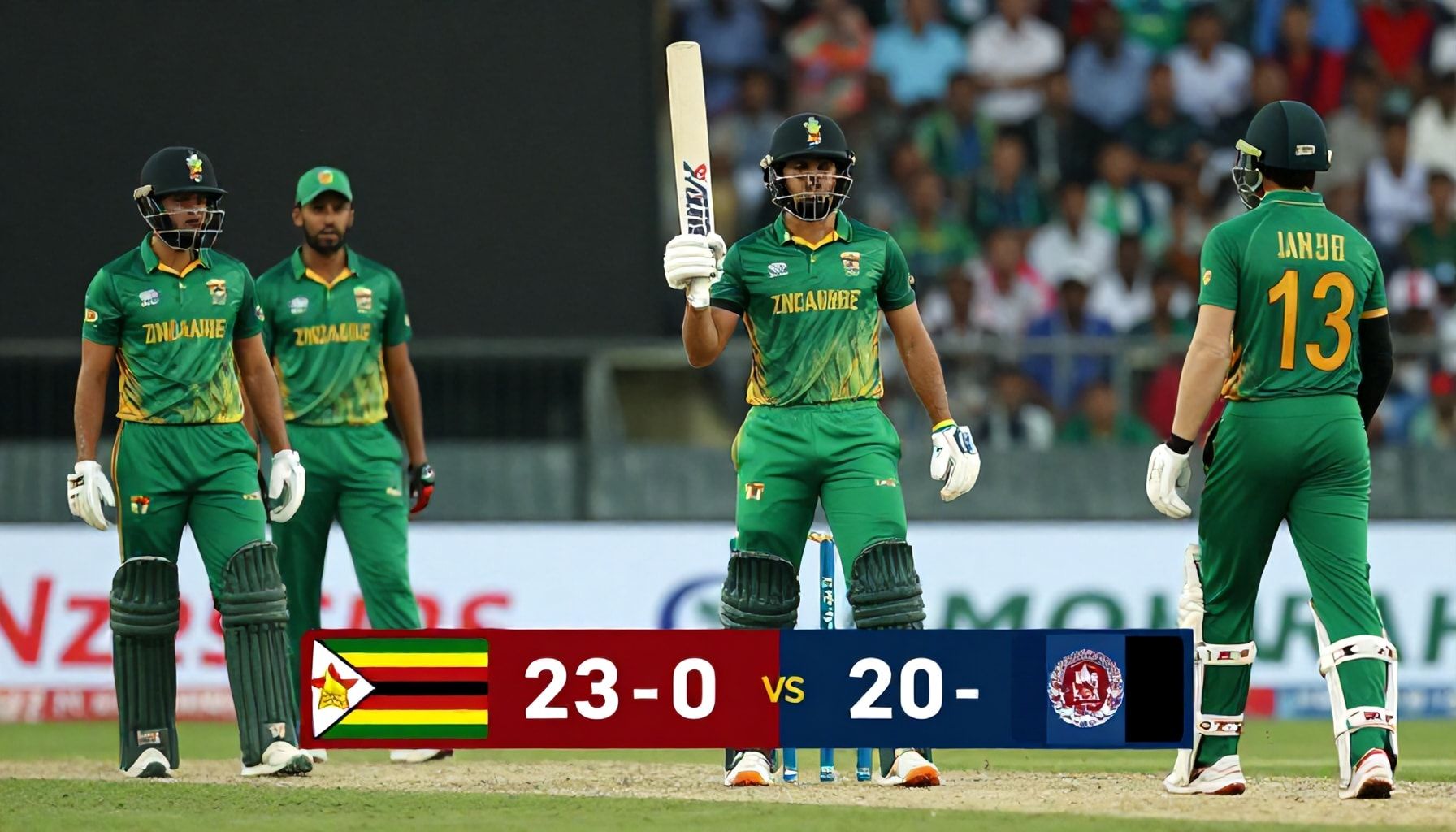 Zimbabwe Secures Dominant Victory Over Afghanistan in T20 Showdown
