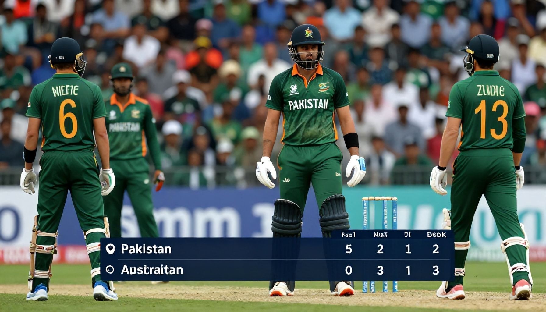 Zimbabwe Struggles as Pakistan Sets New Test Match Record