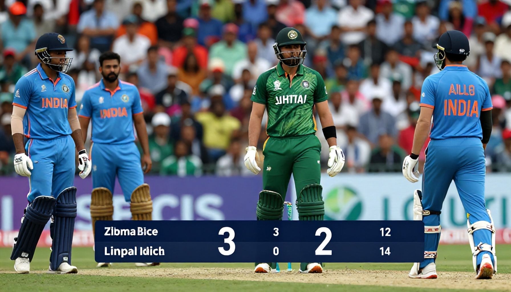 Zimbabwe's Fightback Falls Short Against India