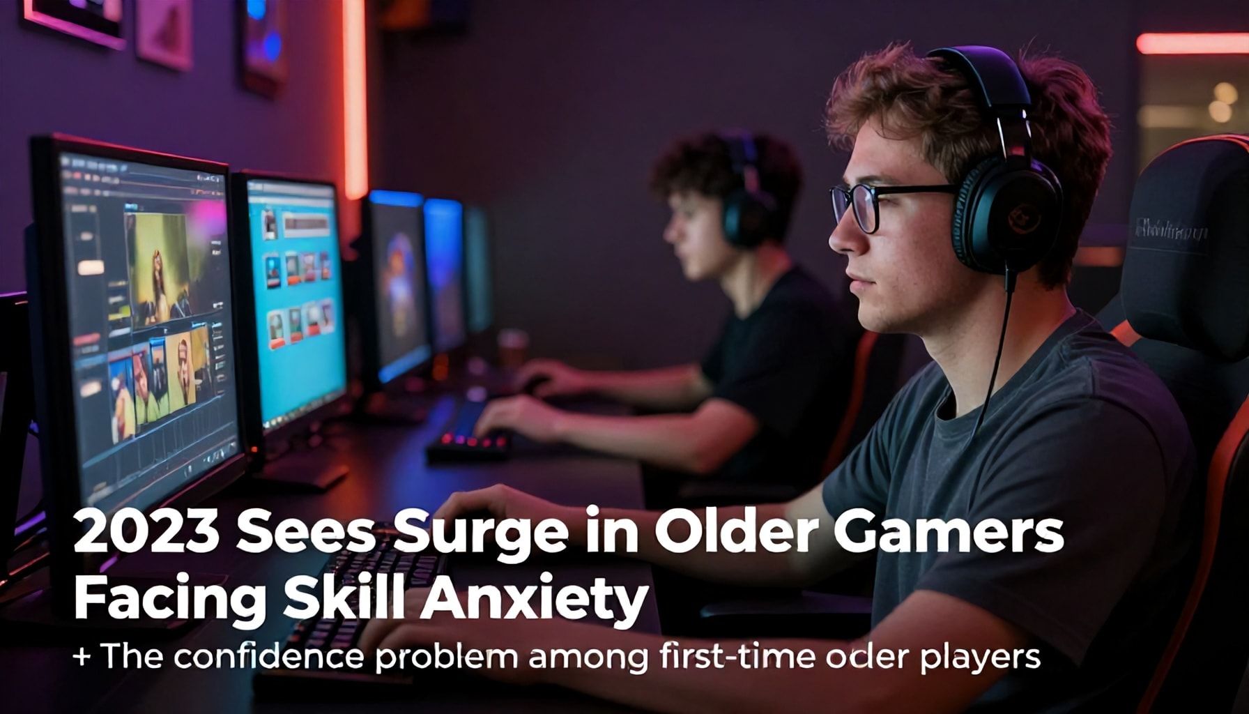 2023 Sees Surge in Older Gamers Facing Skill Anxiety