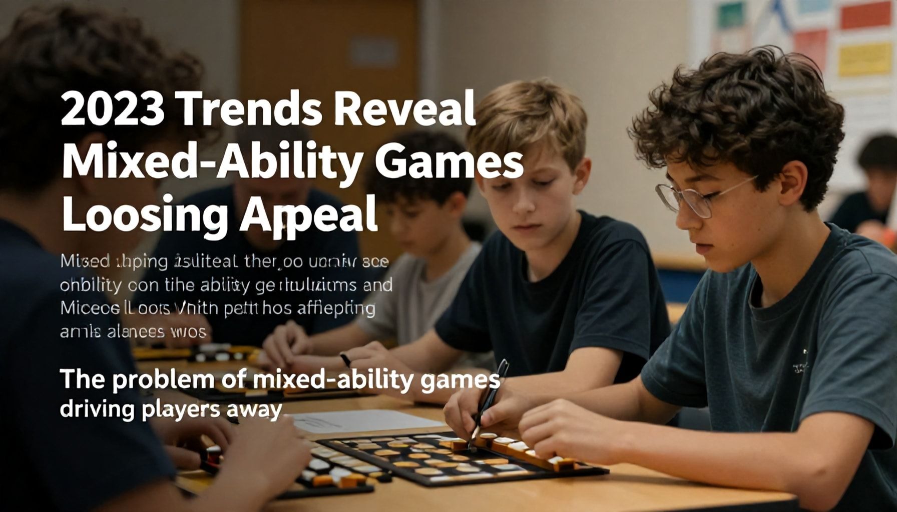 2023 Trends Reveal Mixed-Ability Games Losing Appeal