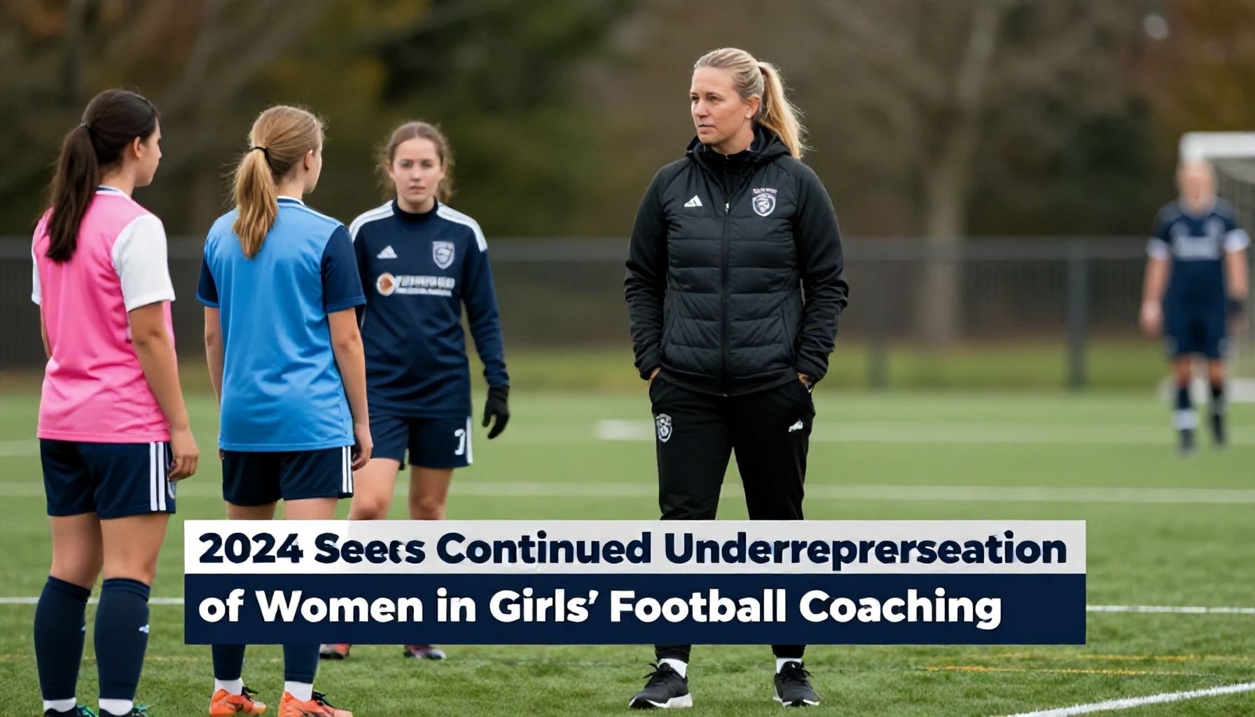 2024 Sees Continued Underrepresentation of Women in Girls' Football Coaching