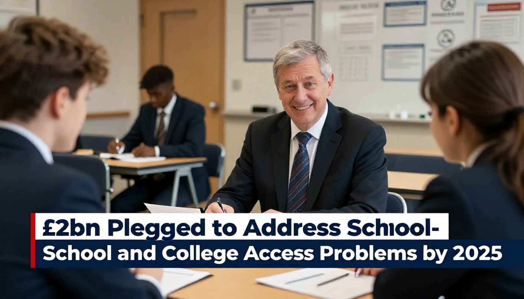 £2bn Pledged to Address School and College Access Problems by 2025