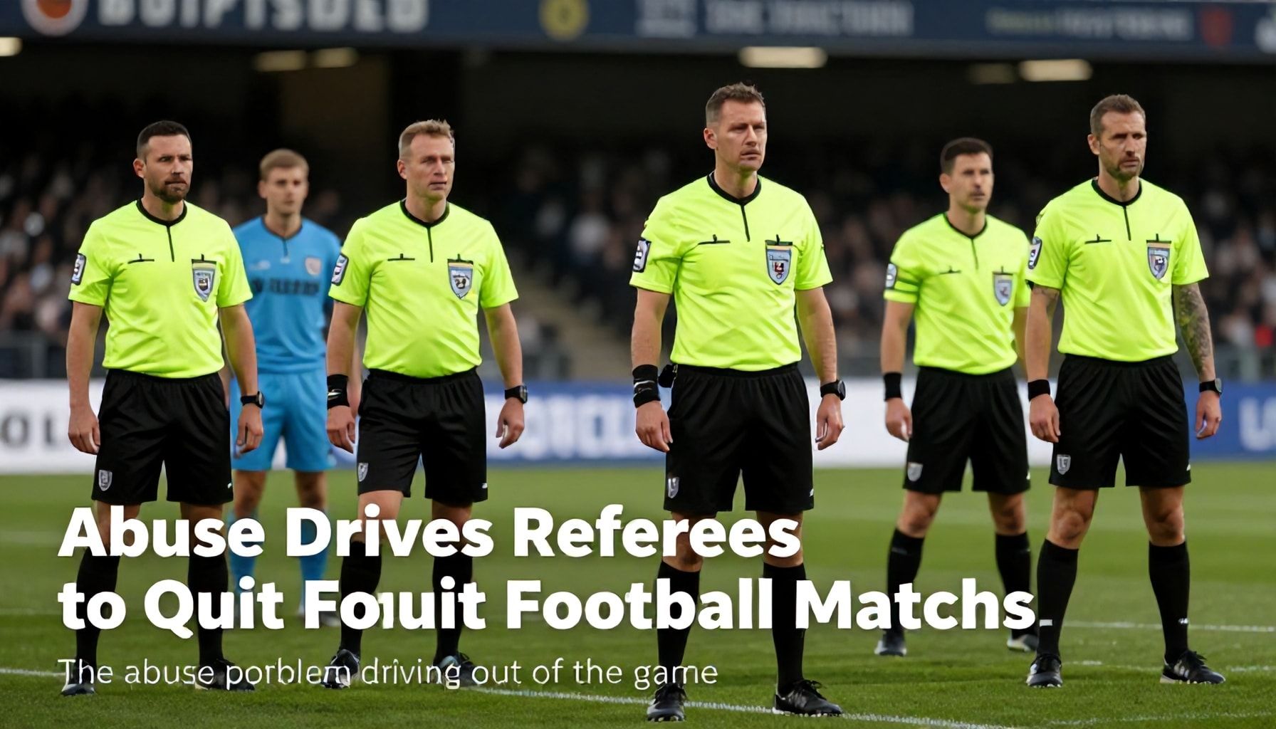 Abuse Drives Referees to Quit Football Matches