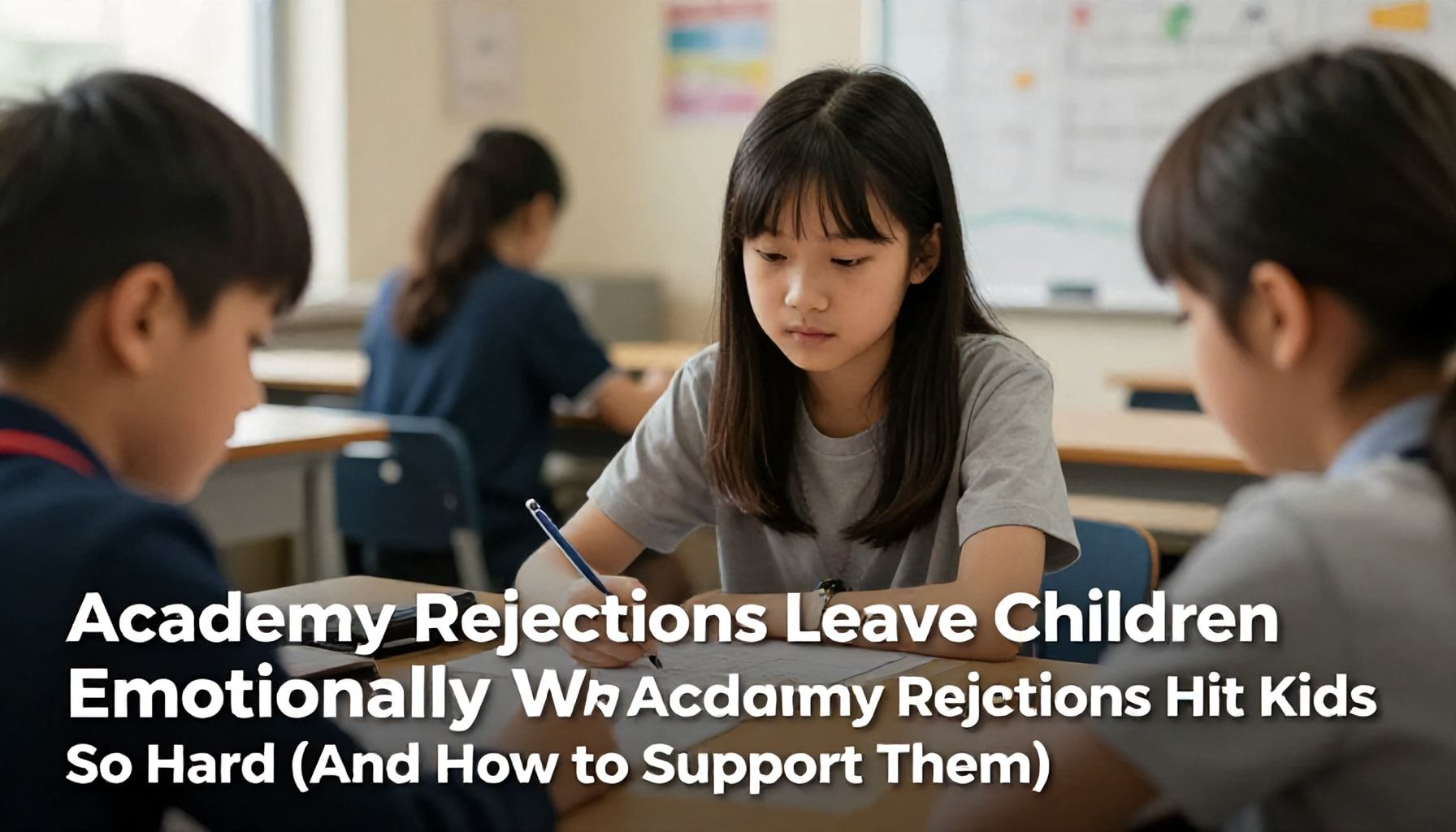 Academy Rejections Leave Children Emotionally Wounded