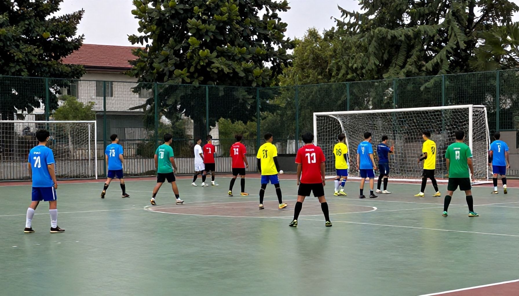 Afternoon Rush Strains Futsal Facilities