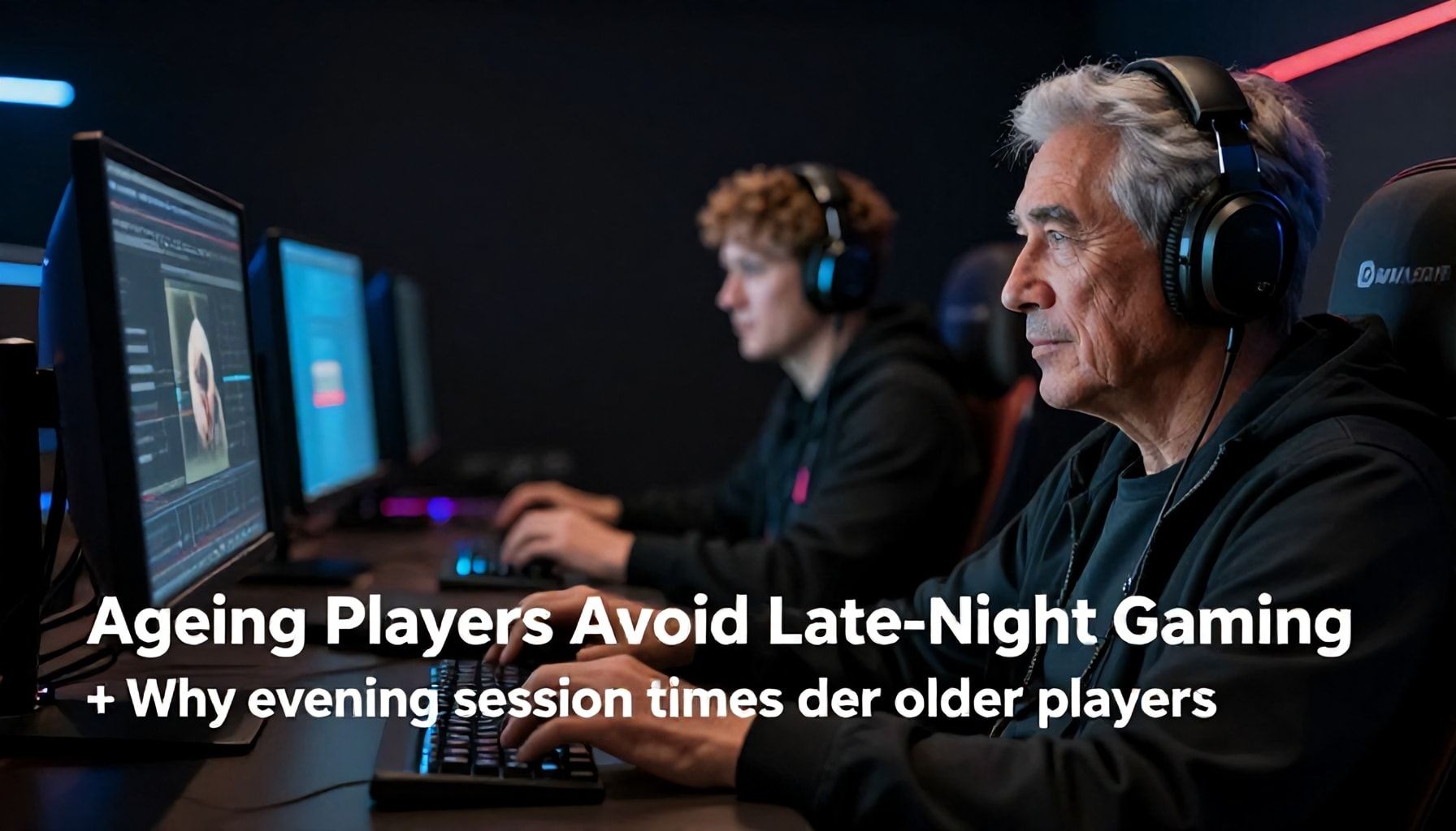 Ageing Players Avoid Late-Night Gaming