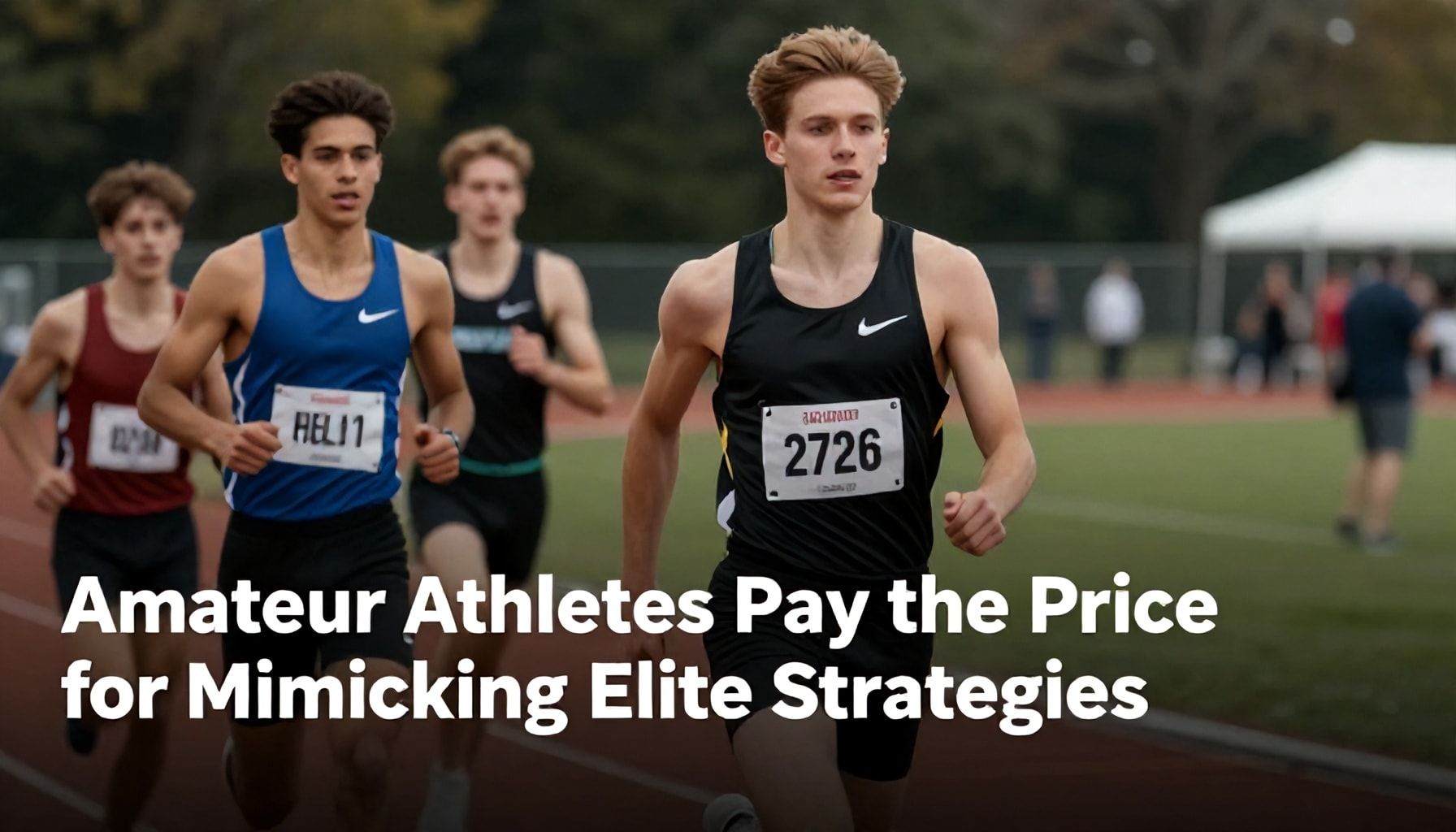 Amateur Athletes Pay the Price for Mimicking Elite Strategies