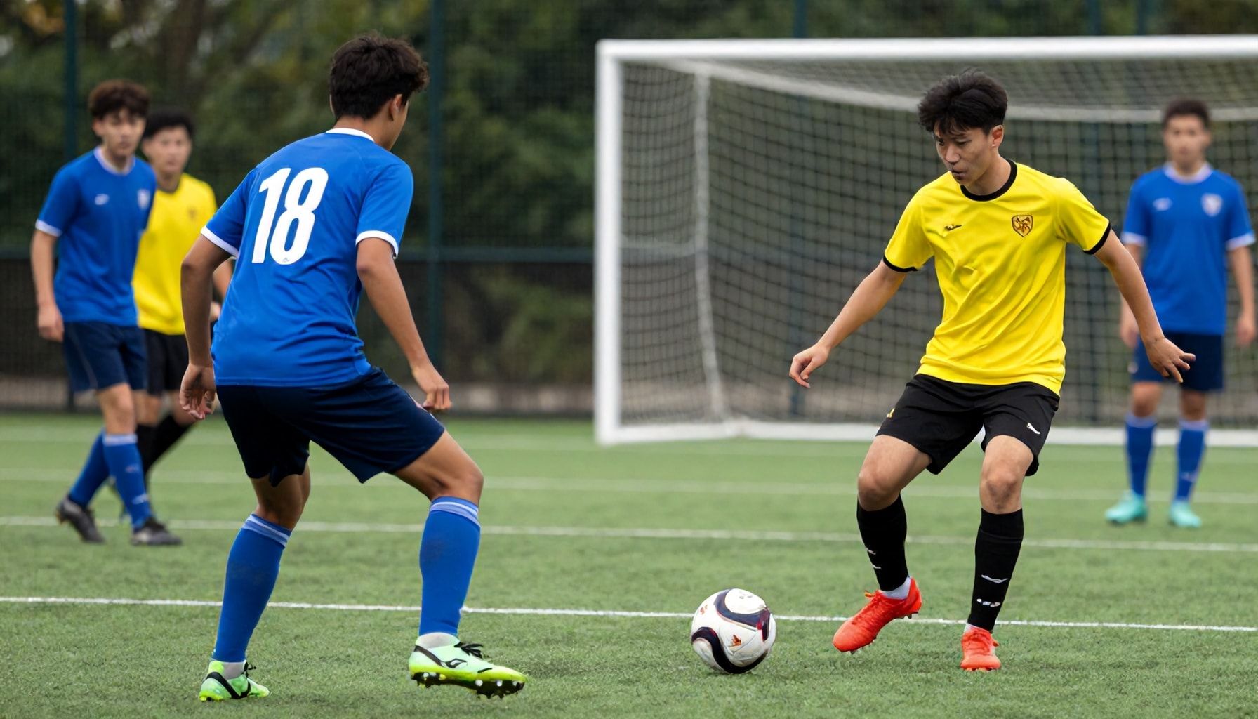 Amateur Five-a-Side Teams Face Defensive Shape Challenges